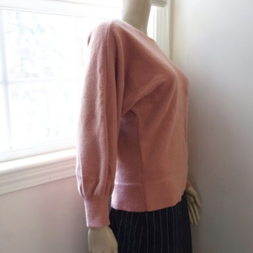 Marled by Reunited Dusty Mauve Crewneck Sweater Size Small NWT! - Picture 5 of 10